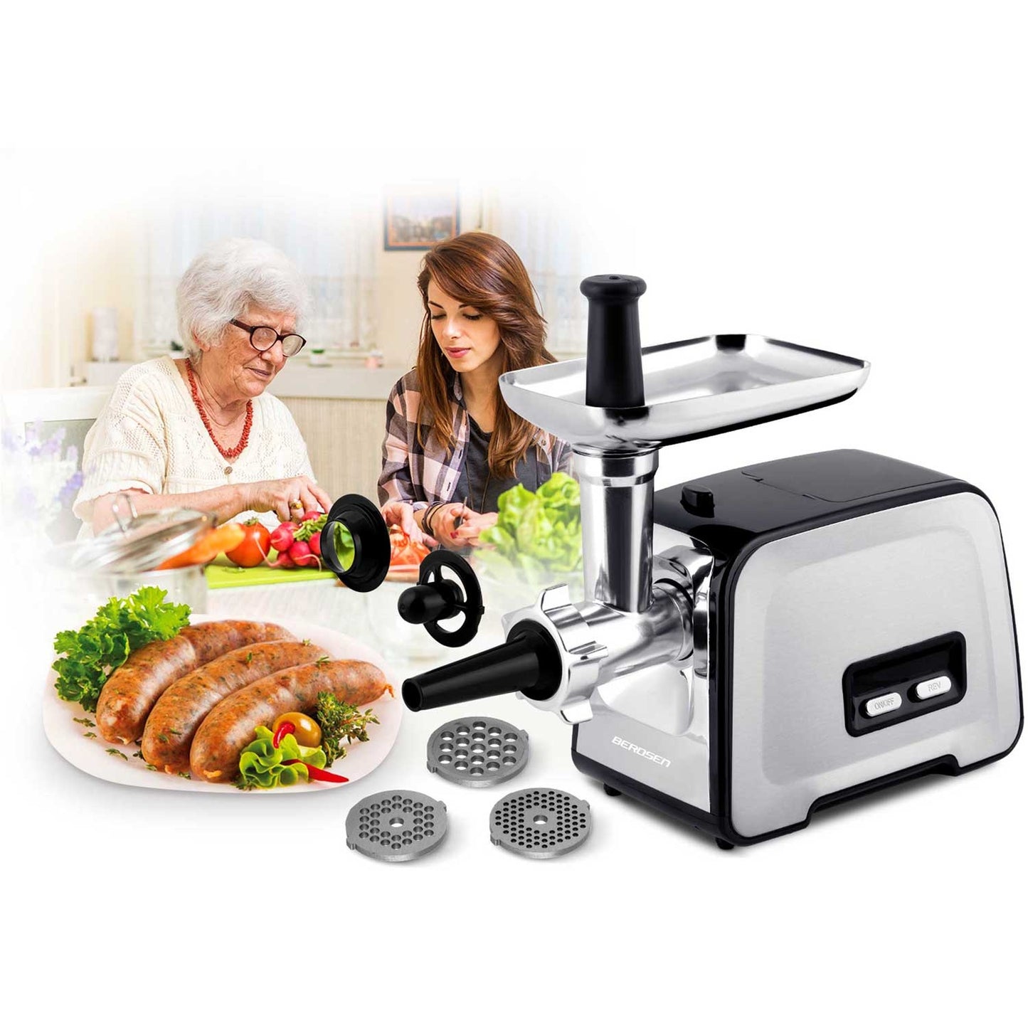 Meat grinder BD-601B Berdsen 450/1200W