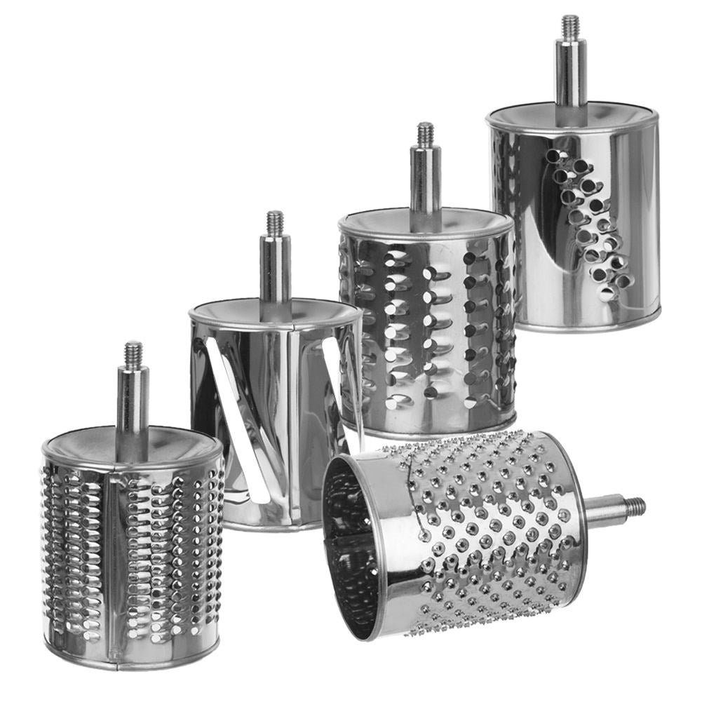 Meat grinder with 5 inserts - Perfect for nuts, vegetables and fruit