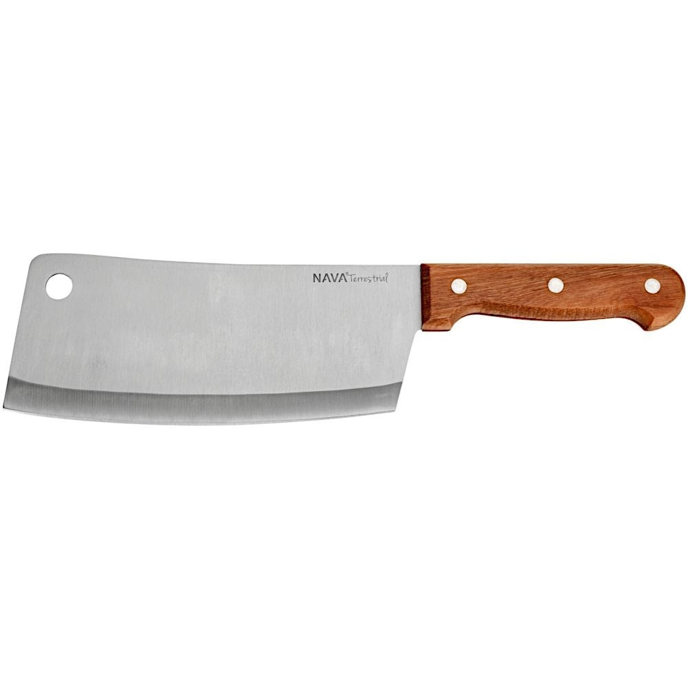Meat knife with stainless steel blade