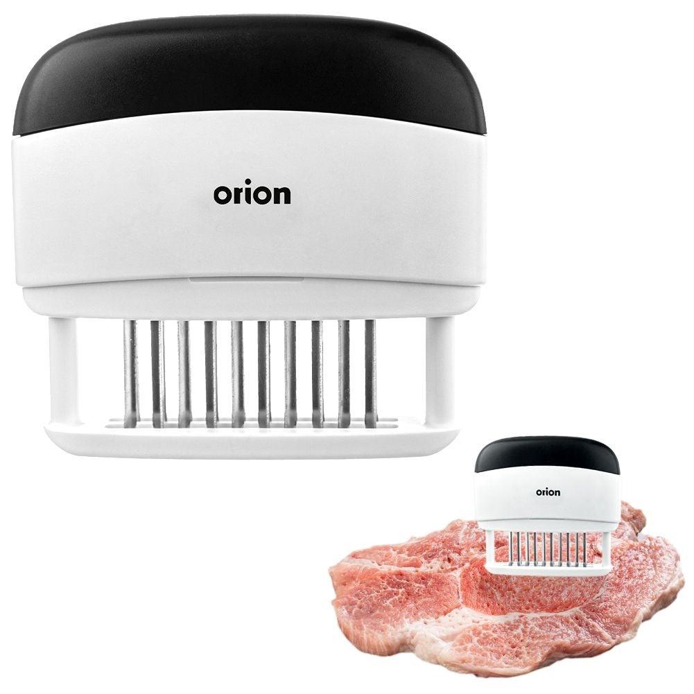 Meat tenderizer with 20 stainless steel blades
