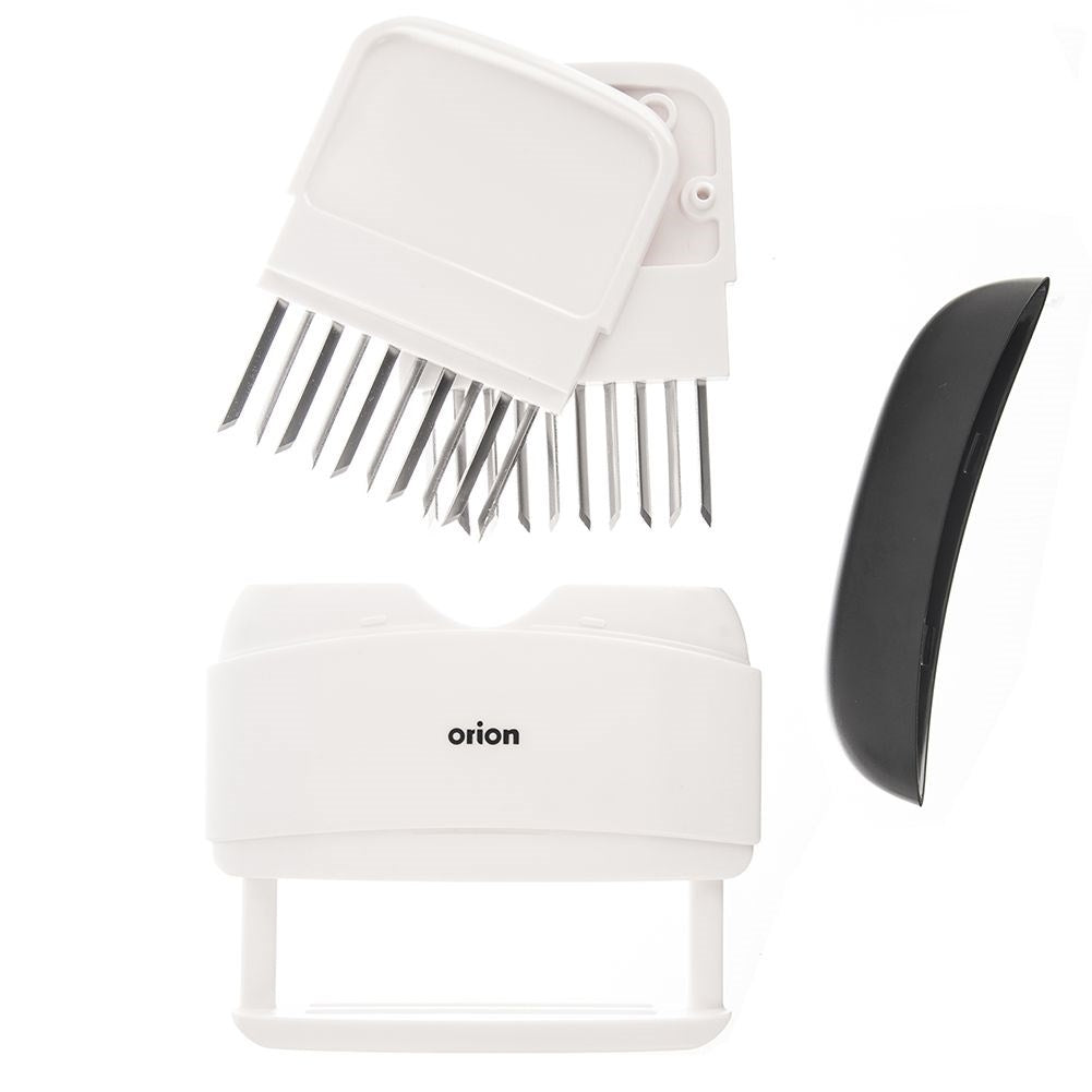 Meat tenderizer with 20 stainless steel blades