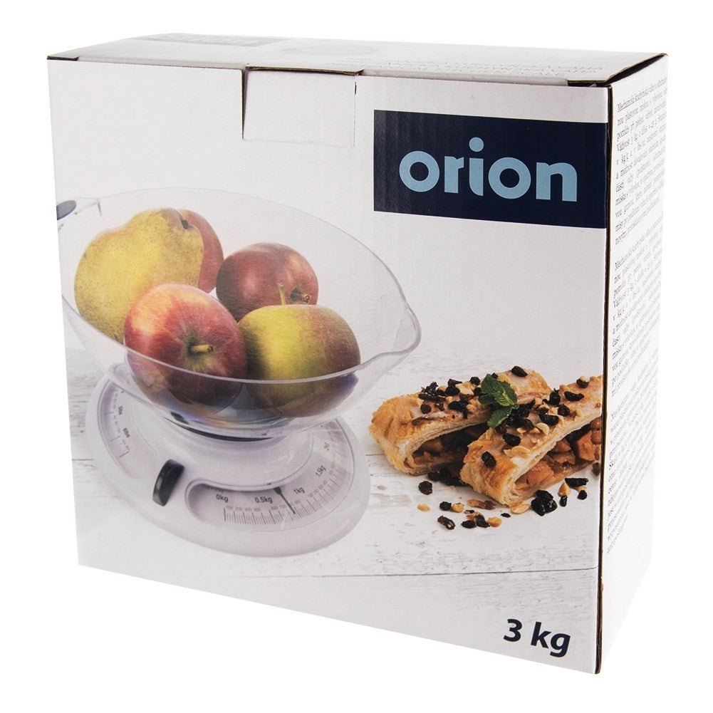 Mechanical Kitchen Scale with Removable Bowl