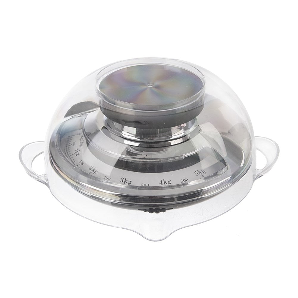 Mechanical kitchen scale with removable bowl, 5 kg capacity