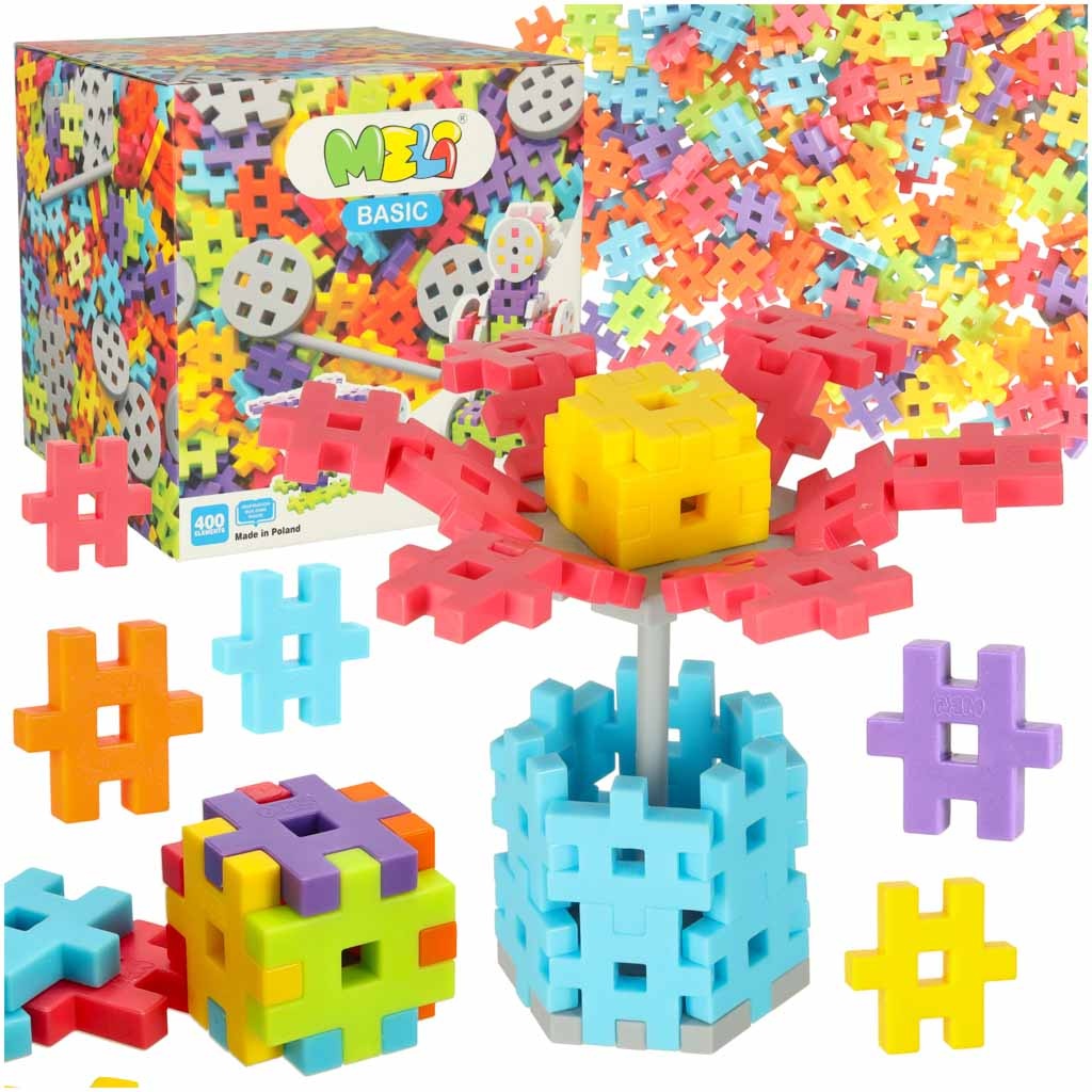 Meli Constructor wafer blocks 400pcs