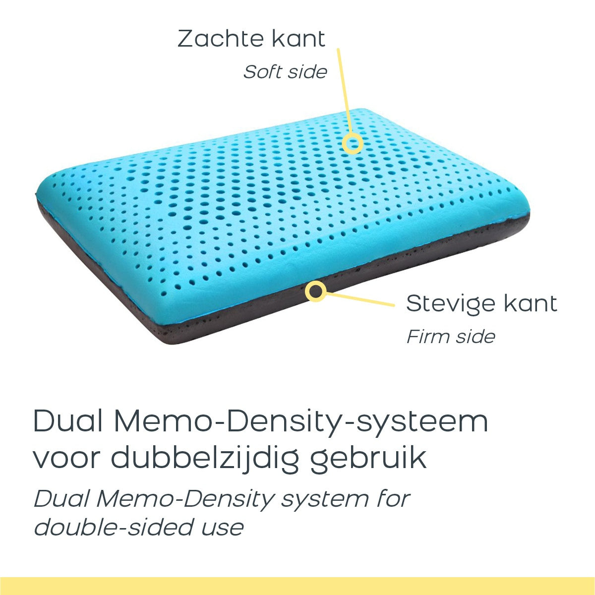 Memory Foam Pillow with ActivAir Technology