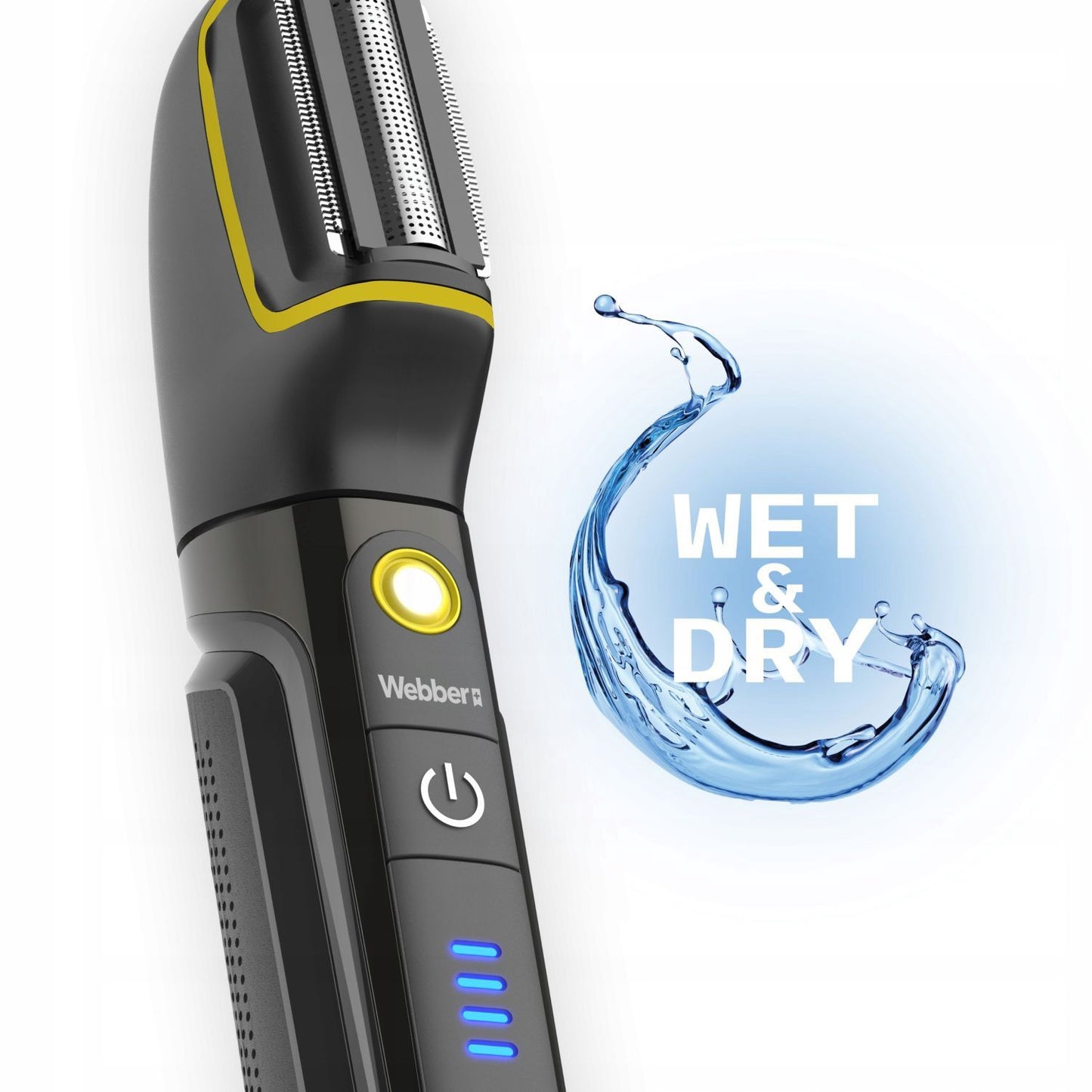 Men's 8-in-1 Cordless Trimmer, Face & Body, Wet & Dry