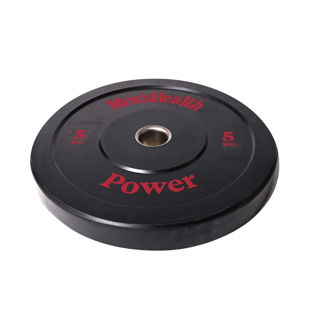 Men's Health Bumper Plate, 5KG Rubber Coated