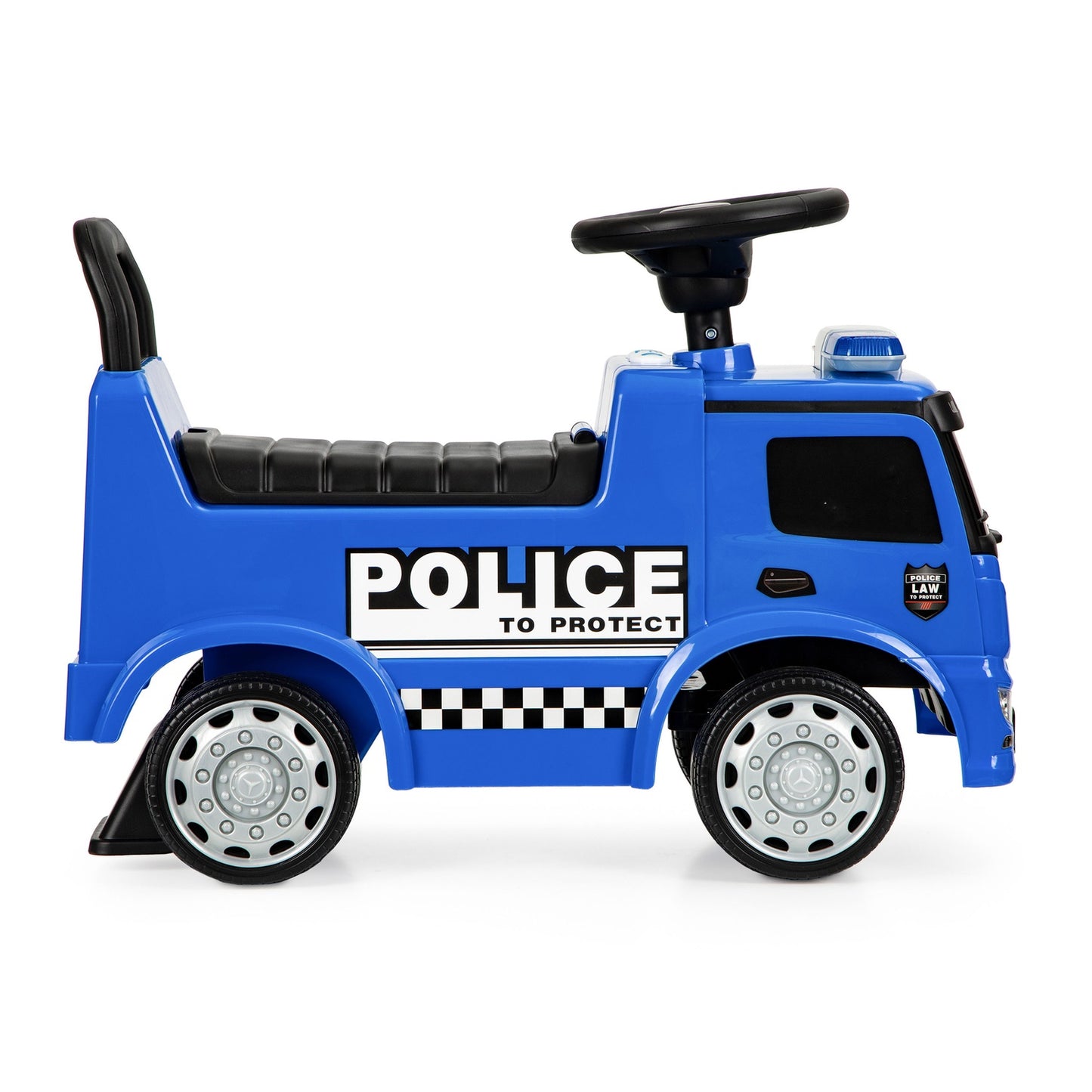 Mercedes Police ride-on walker + led