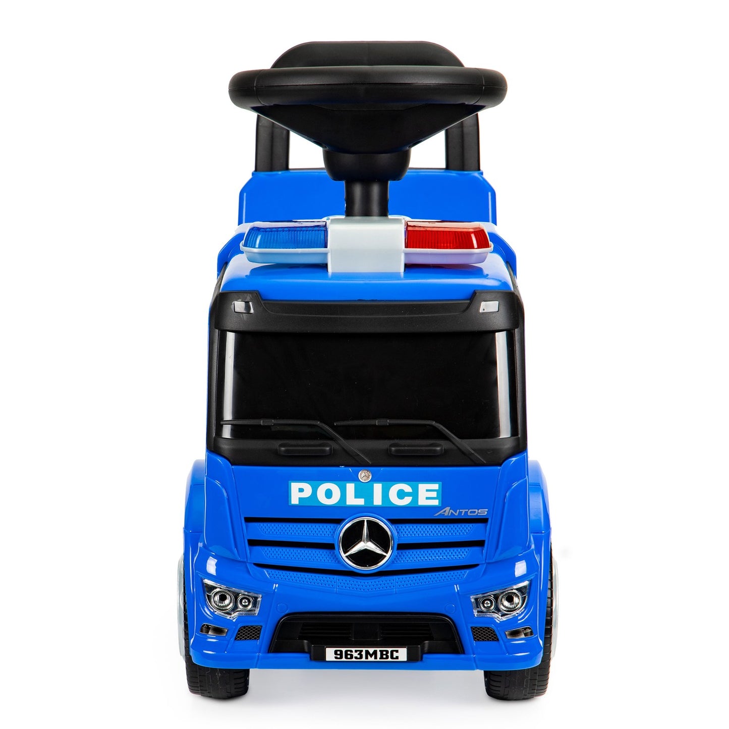 Mercedes Police ride-on walker + led