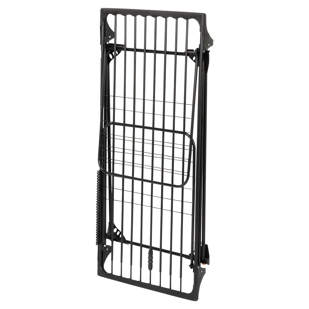 Metal Clothes Drying Rack, Black, Extendable XXL Size