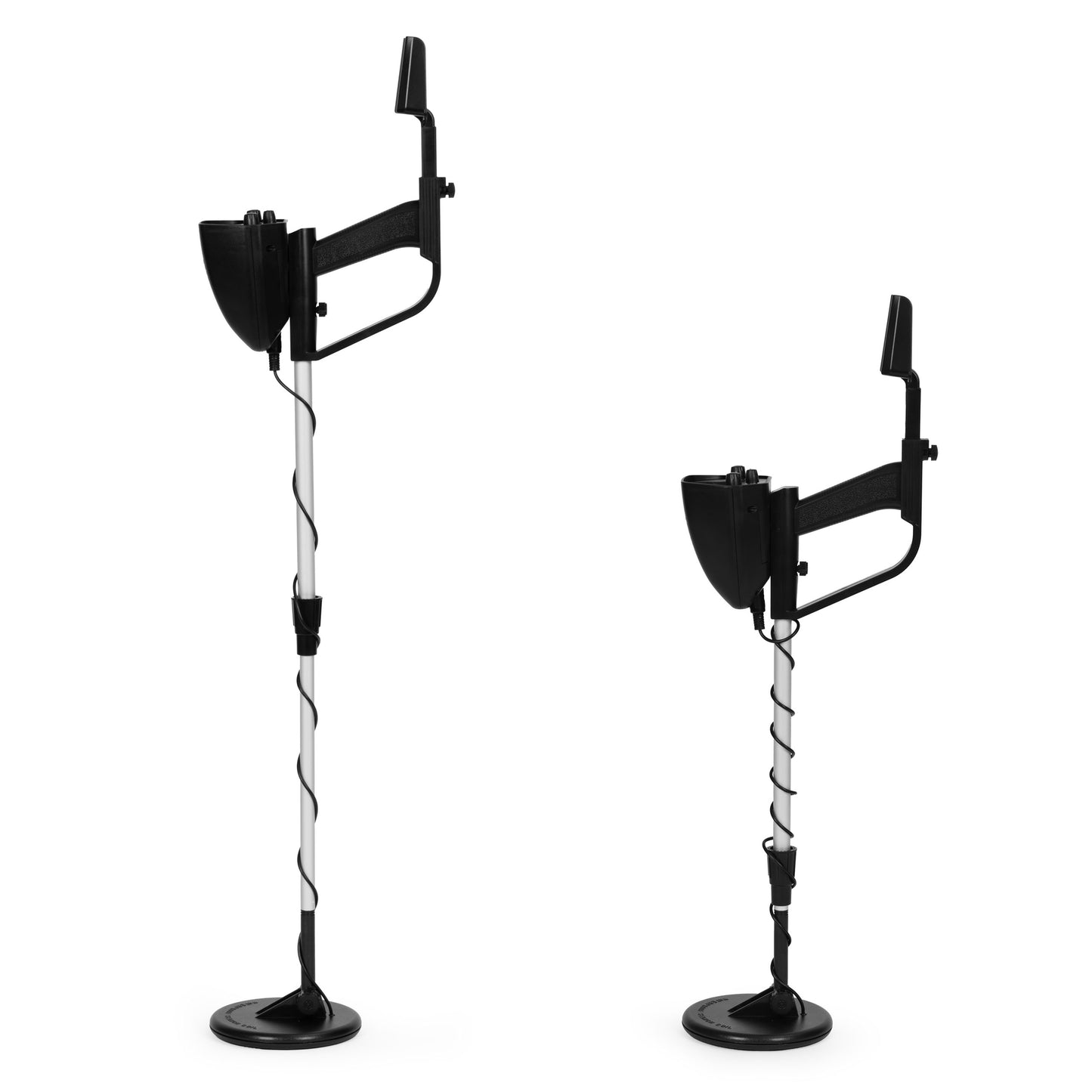Metal Detector with 2 Modes, Waterproof Coil, Adjustable Shaft