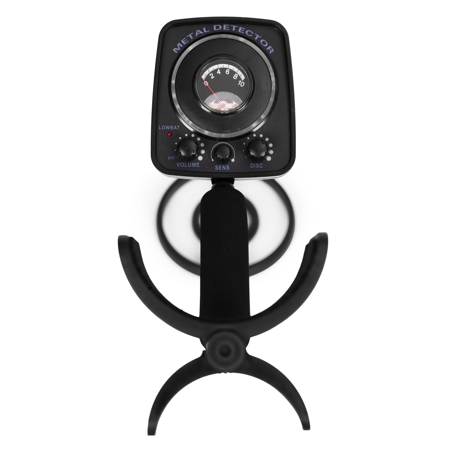 Metal Detector with Waterproof Coil, 2 Modes, Adjustable Shaft