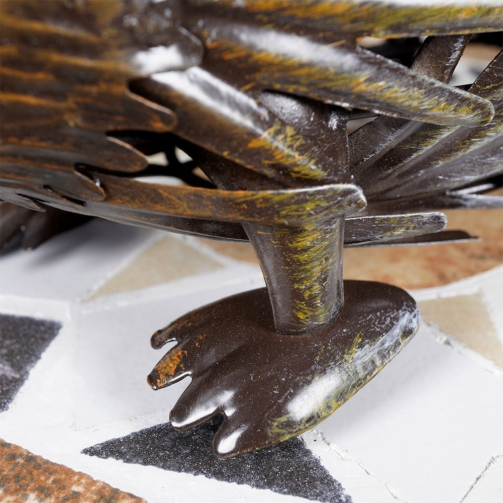 Metal Hedgehog: Unique Garden Figure for Balcony and Terrace
