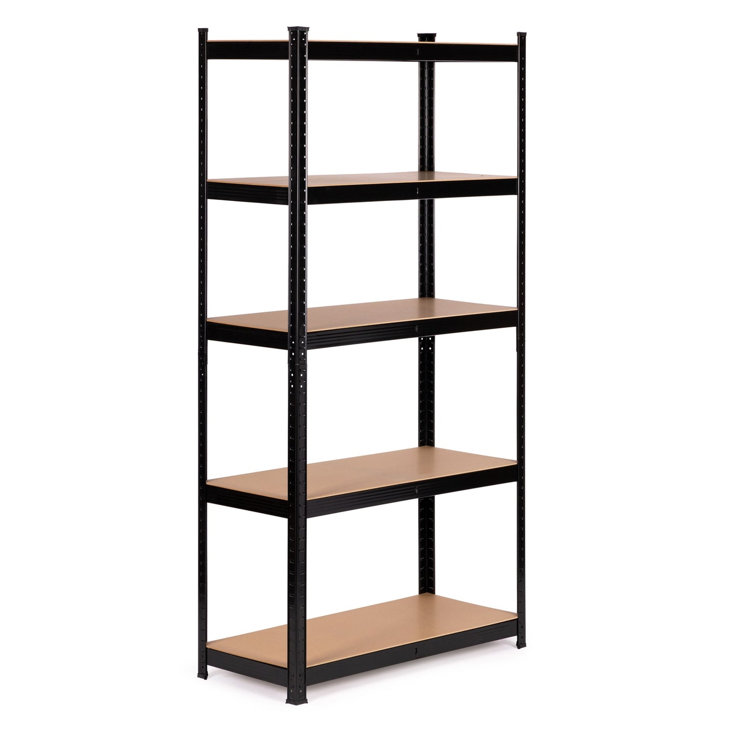 Metal Storage Shelf 180x90x30 cm for Garage or Basement, 5 Shelves, 875 kg Capacity ModernHome