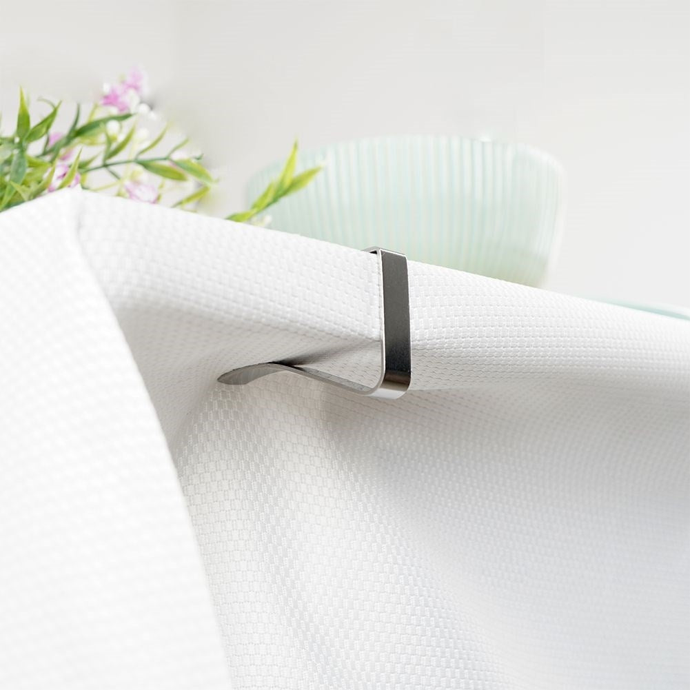 Metal clips for tablecloths - Stability for all tablecloths