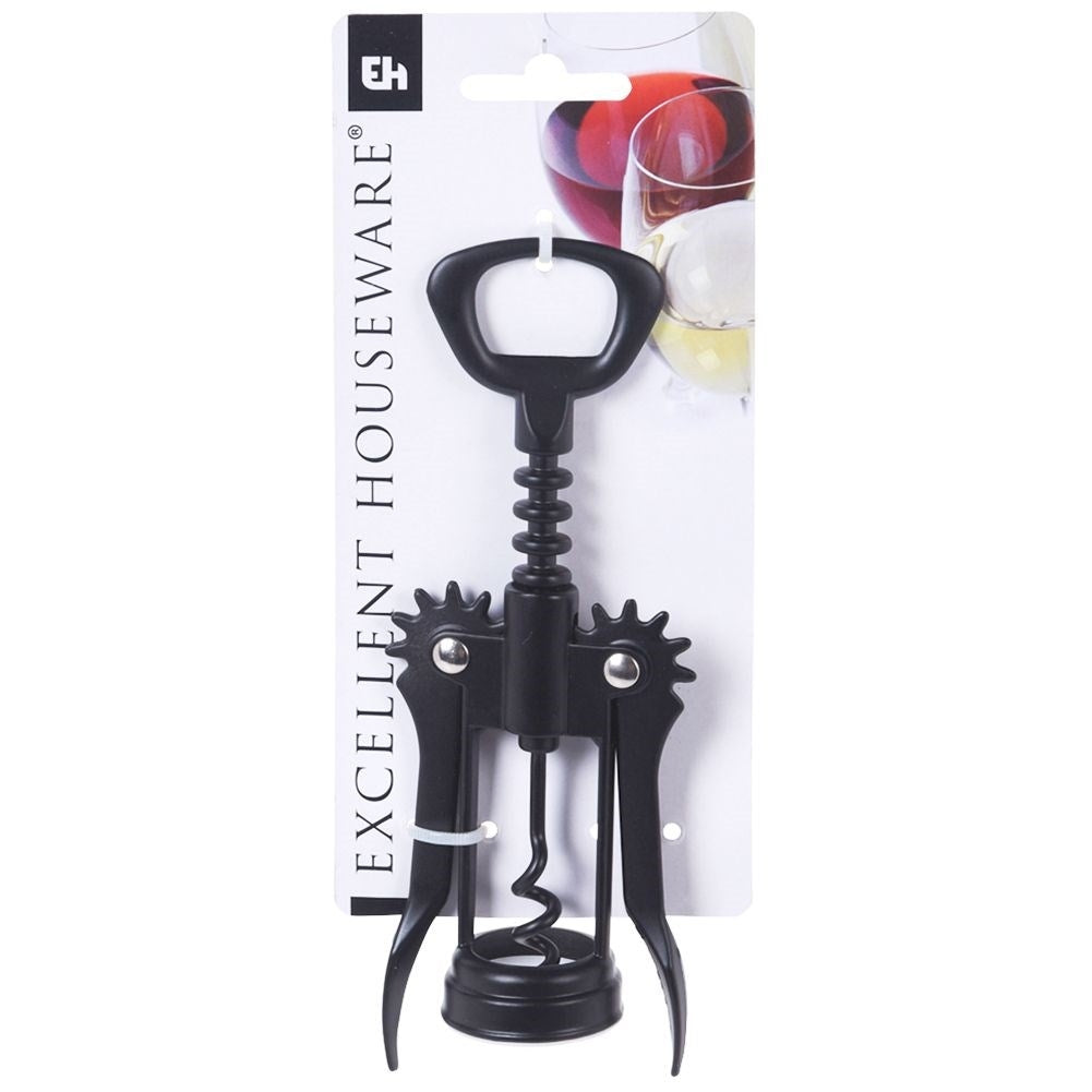 Metal cork screw: Quick and easy bottle opening
