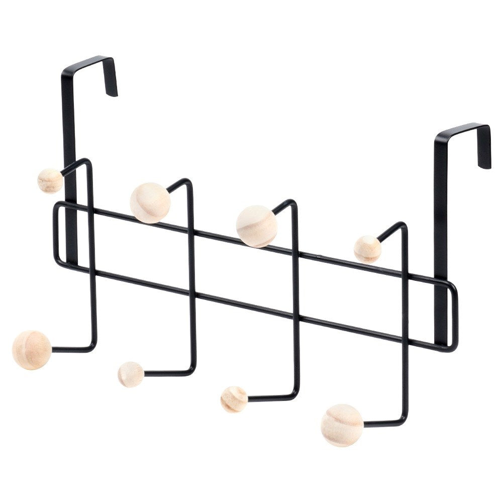 Metal door hanger black 37 cm