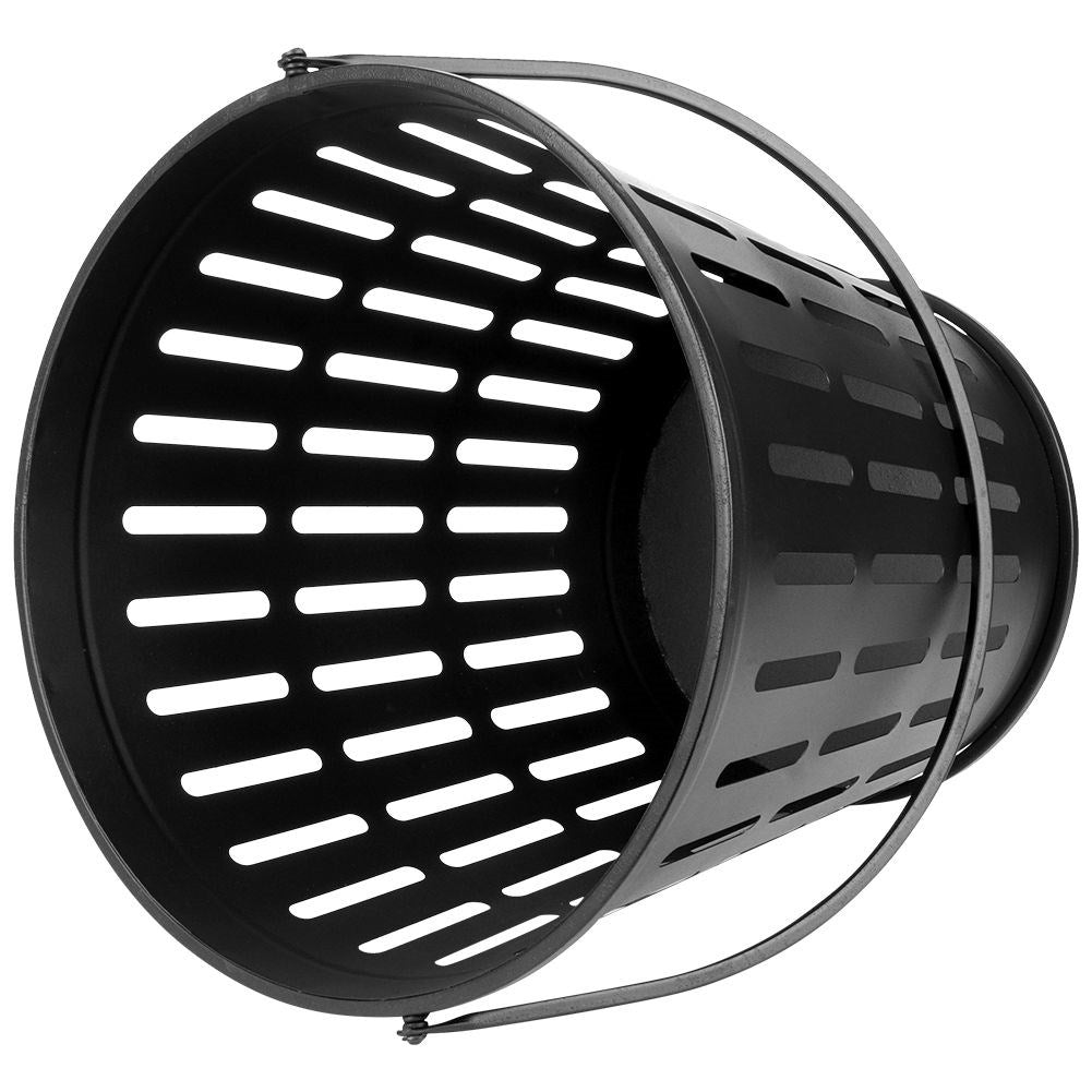 Metal fireplace 38.5 cm with three legs for garden/terrace
