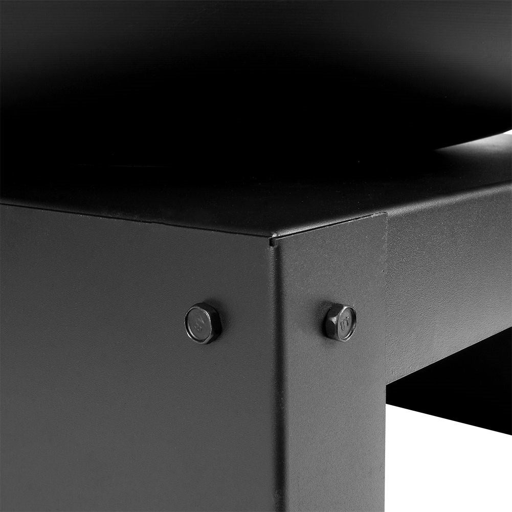 Metal fireplace, 50 cm diameter, elegant base for the garden