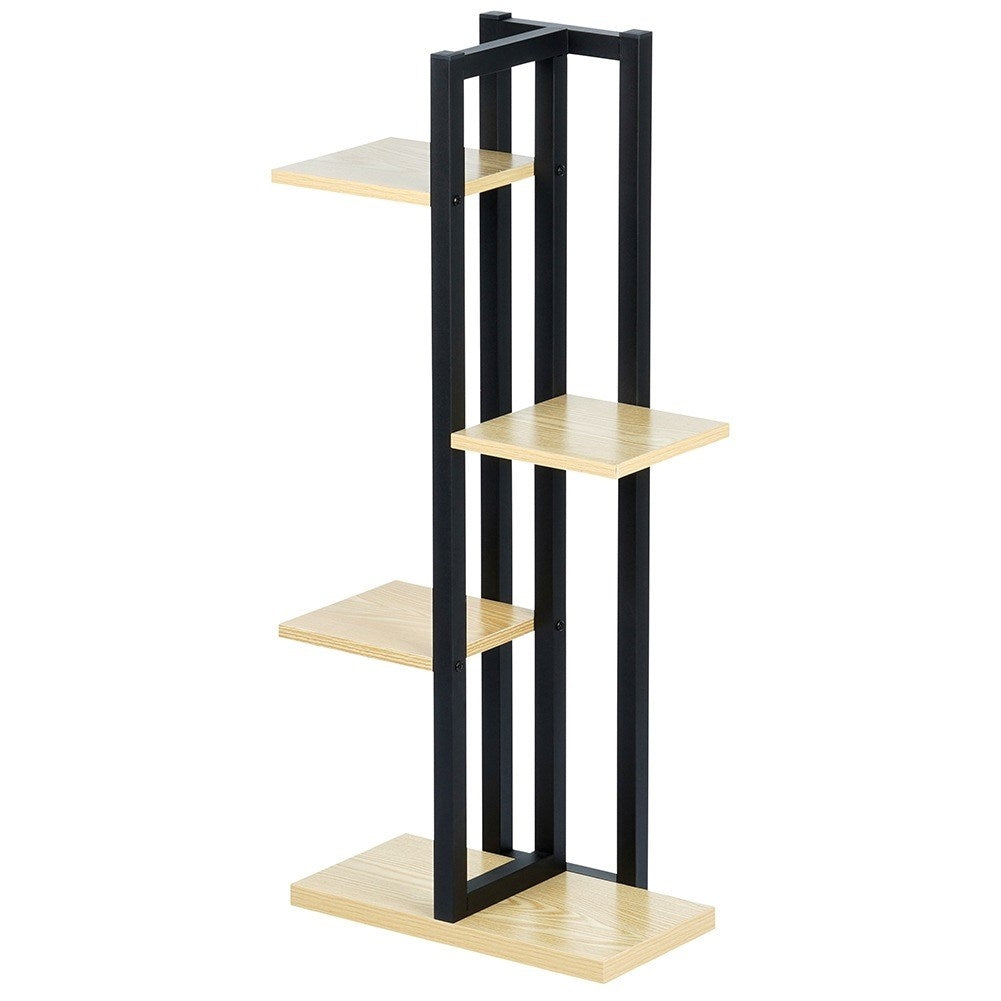 Metal flower stand, 5 places, industrial style