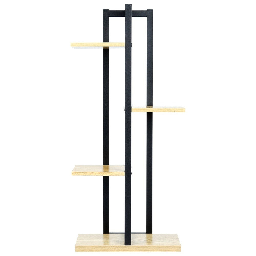 Metal flower stand, 5 places, industrial style