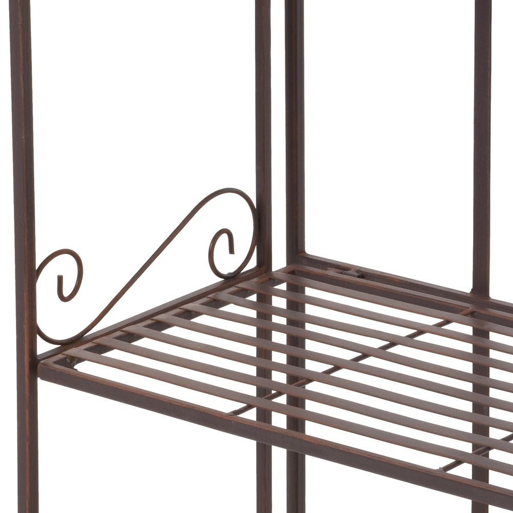 Metal flower stand for Home, Balcony, Terrace and Office