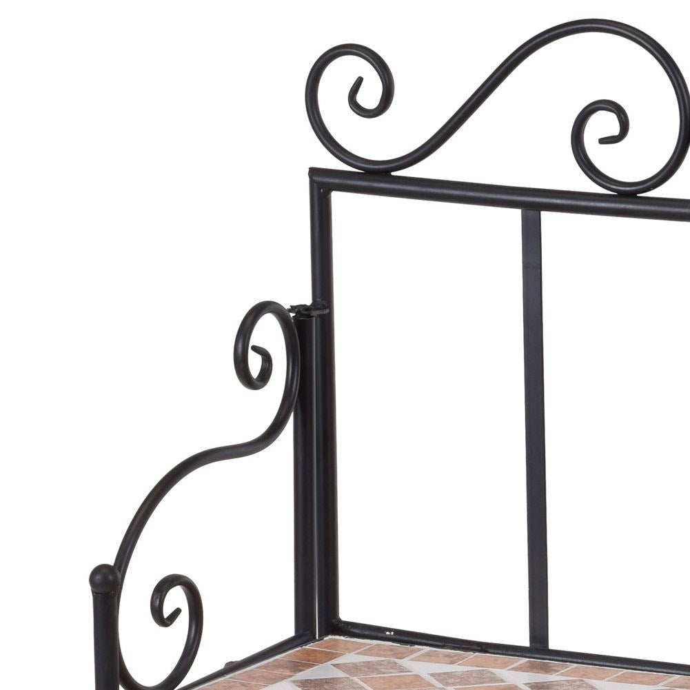 Metal flower stand for plants - Perfect for home & balcony