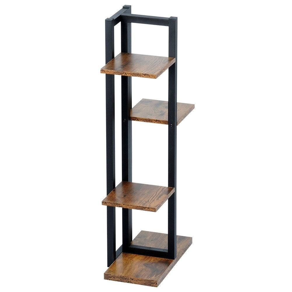 Metal flower stand with 5 places and industrial style