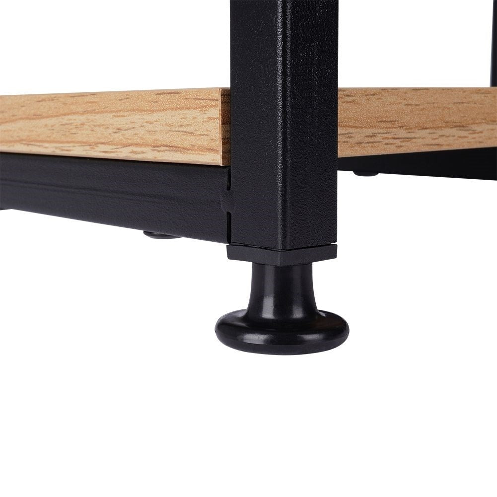 Metal flower stand with 6 levels, industrial style
