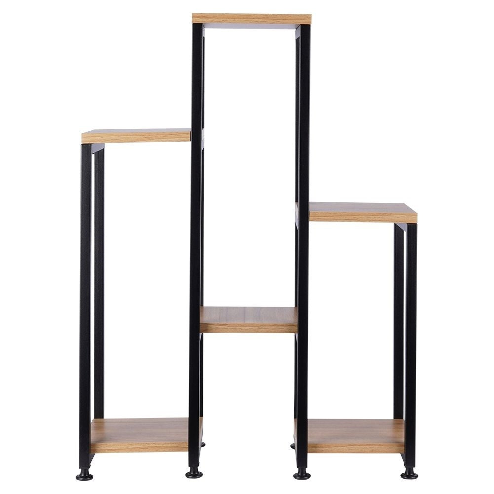 Metal flower stand with six levels for plants