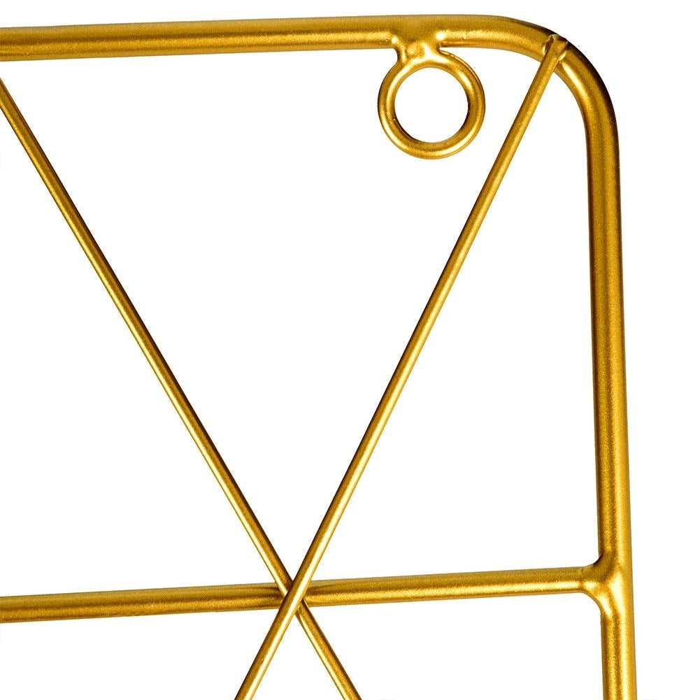 Metal grill in Gold with DREAM text - Elegant & Functional