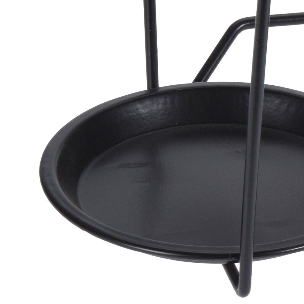 Metal holder for two pots, stable and perfect for the balcony