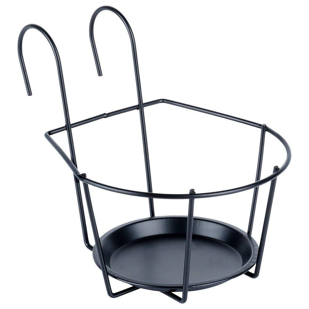 Metal hook for hanging pots on the balcony or terrace