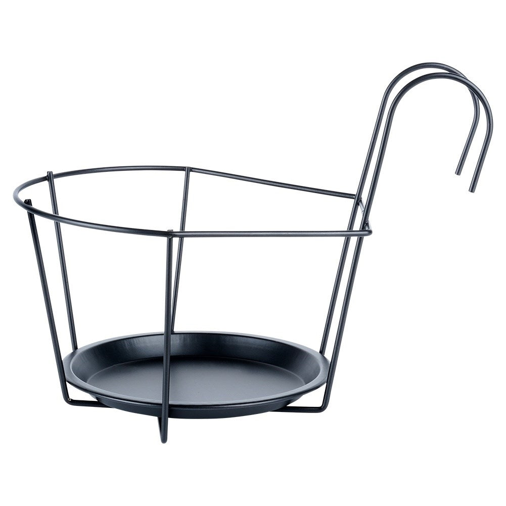 Metal hook for hanging pots on the balcony or terrace