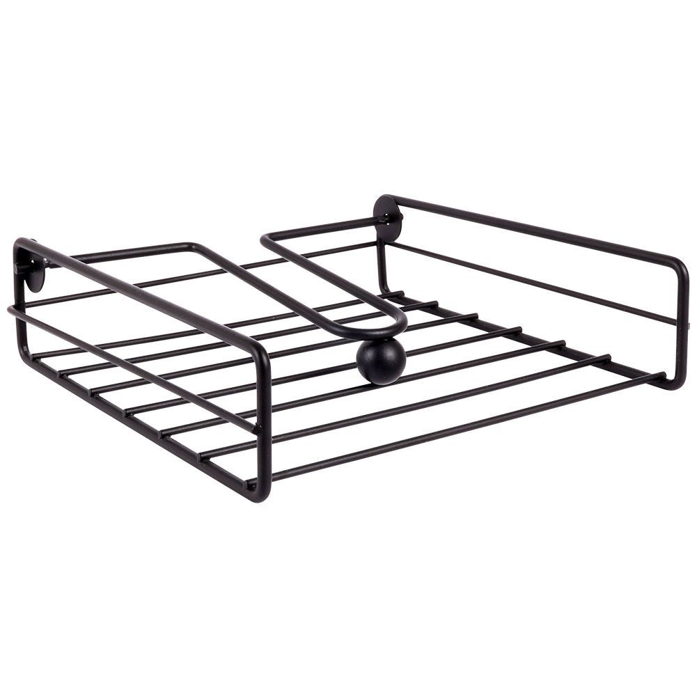 Metal napkin holder with firm grip and pressure function
