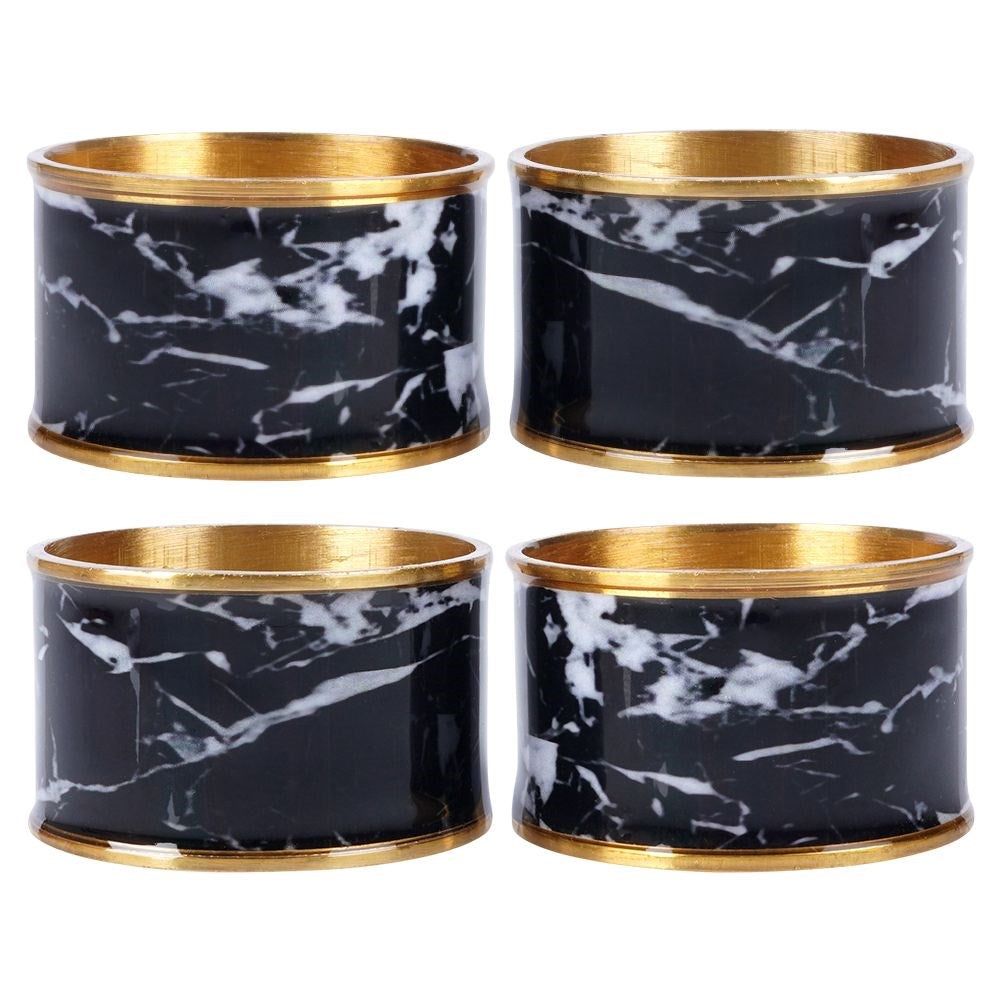 Metal napkin rings 4.5 cm 4 pcs.