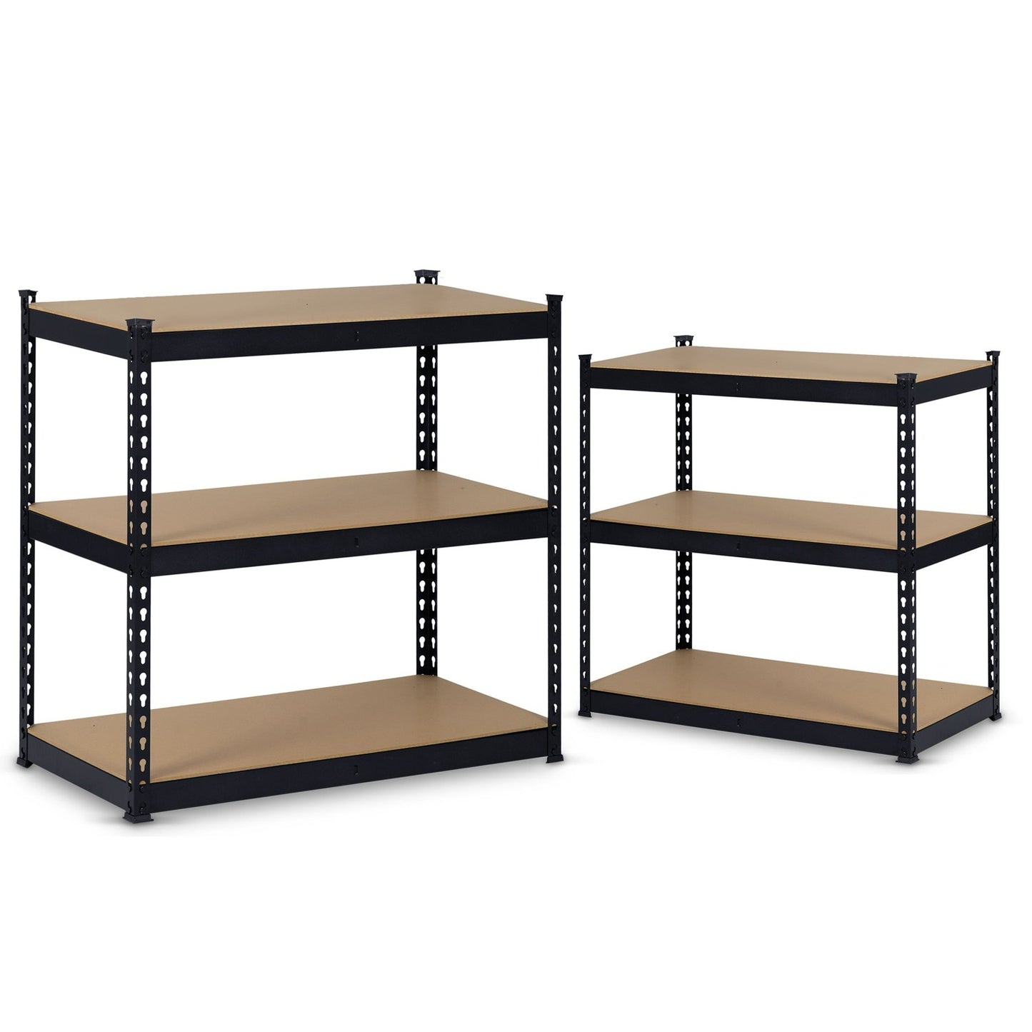 Metal storage rack 183 x 90 x 45 cm Humberg HR-700 black