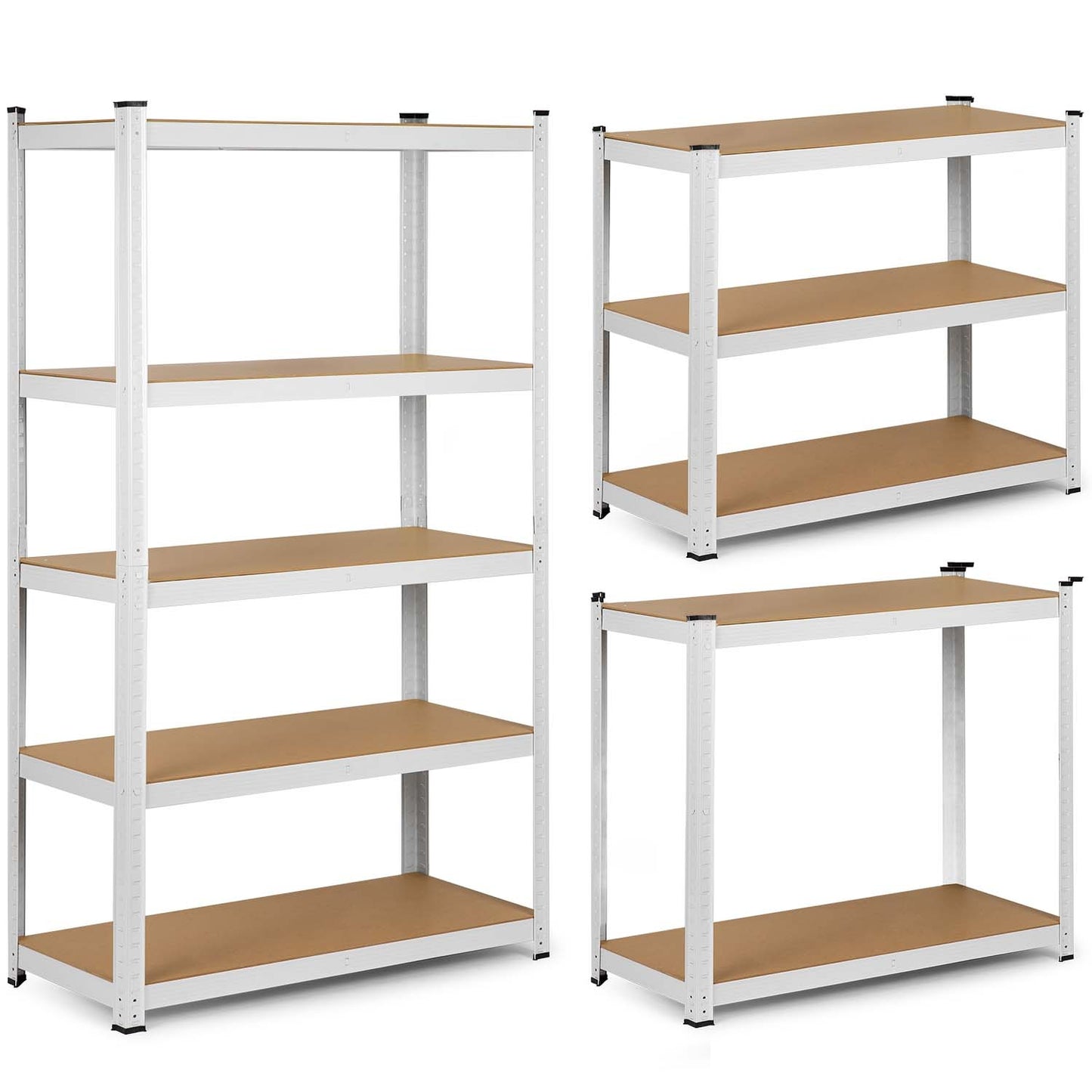 Metal shelf for storage 150 x 75 x 30 cm Humberg 4841