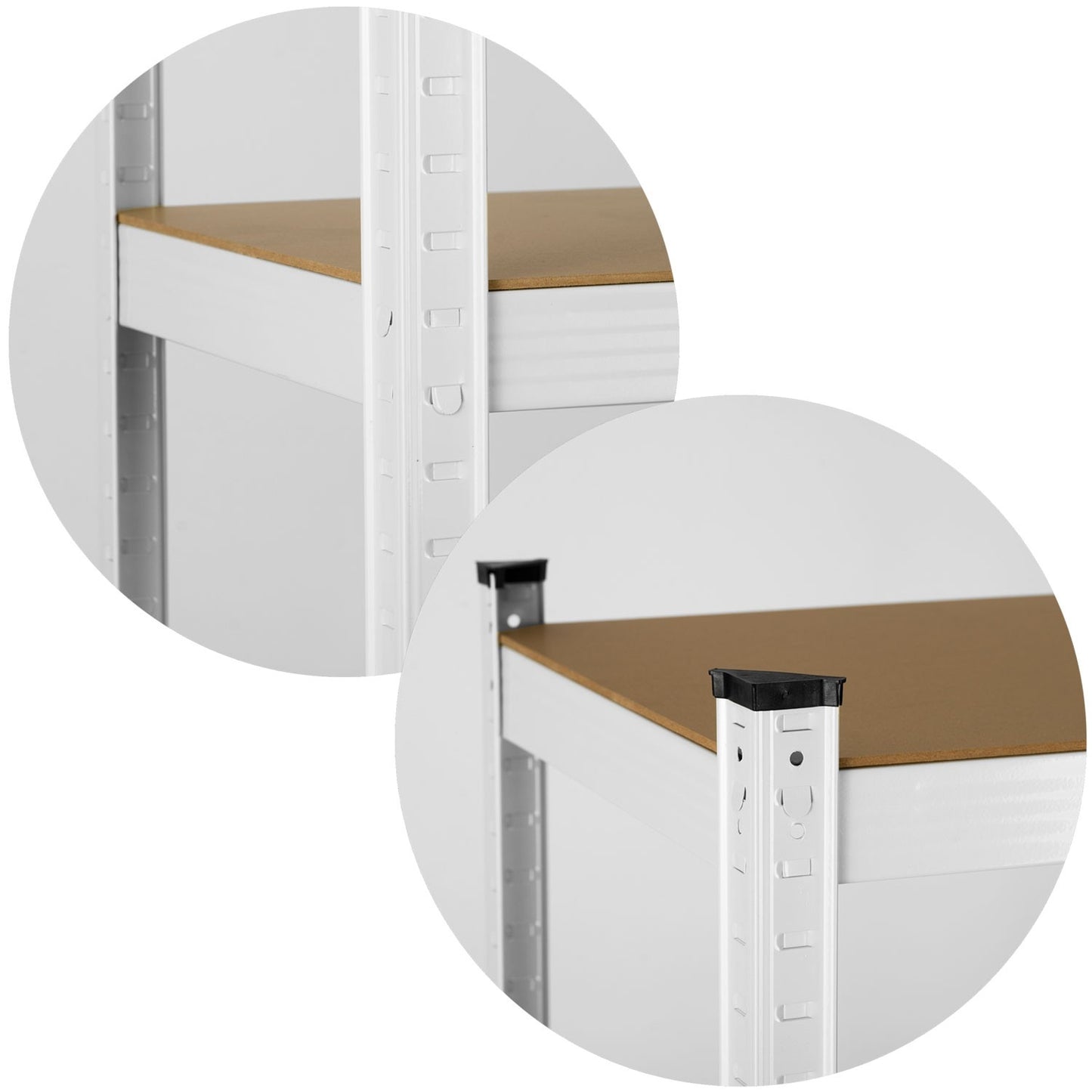 Metal shelf for storage 180 x 90 x 30 cm, Humberg 4844