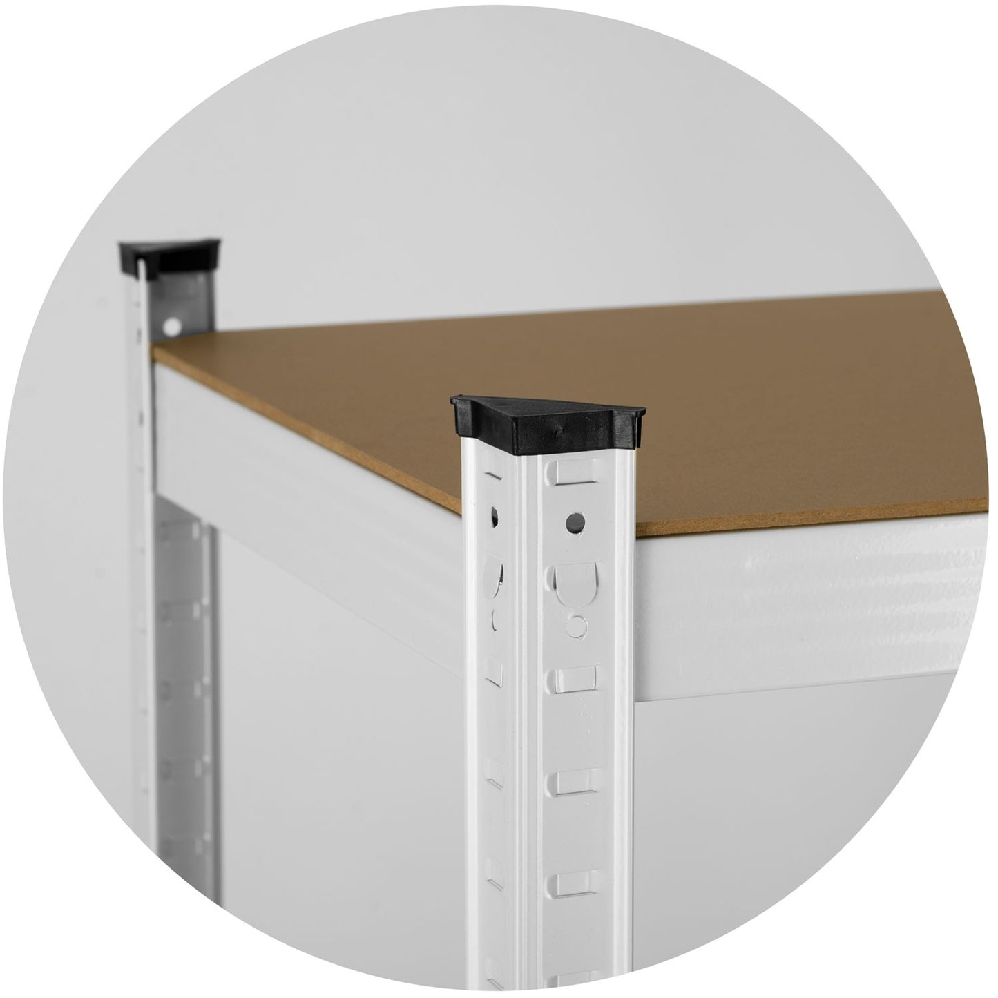 Metal shelf for storage 180 x 90 x 30 cm, Humberg 4844