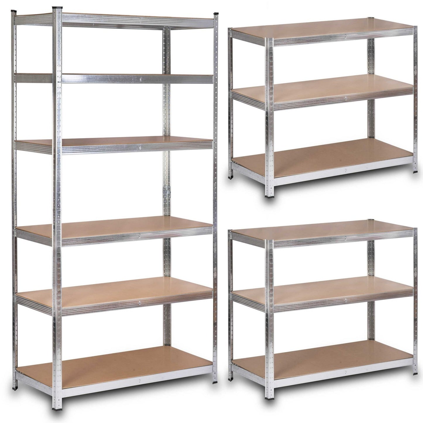 Metal shelf for storage 222 x 110 x 50 cm Humberg HR-815