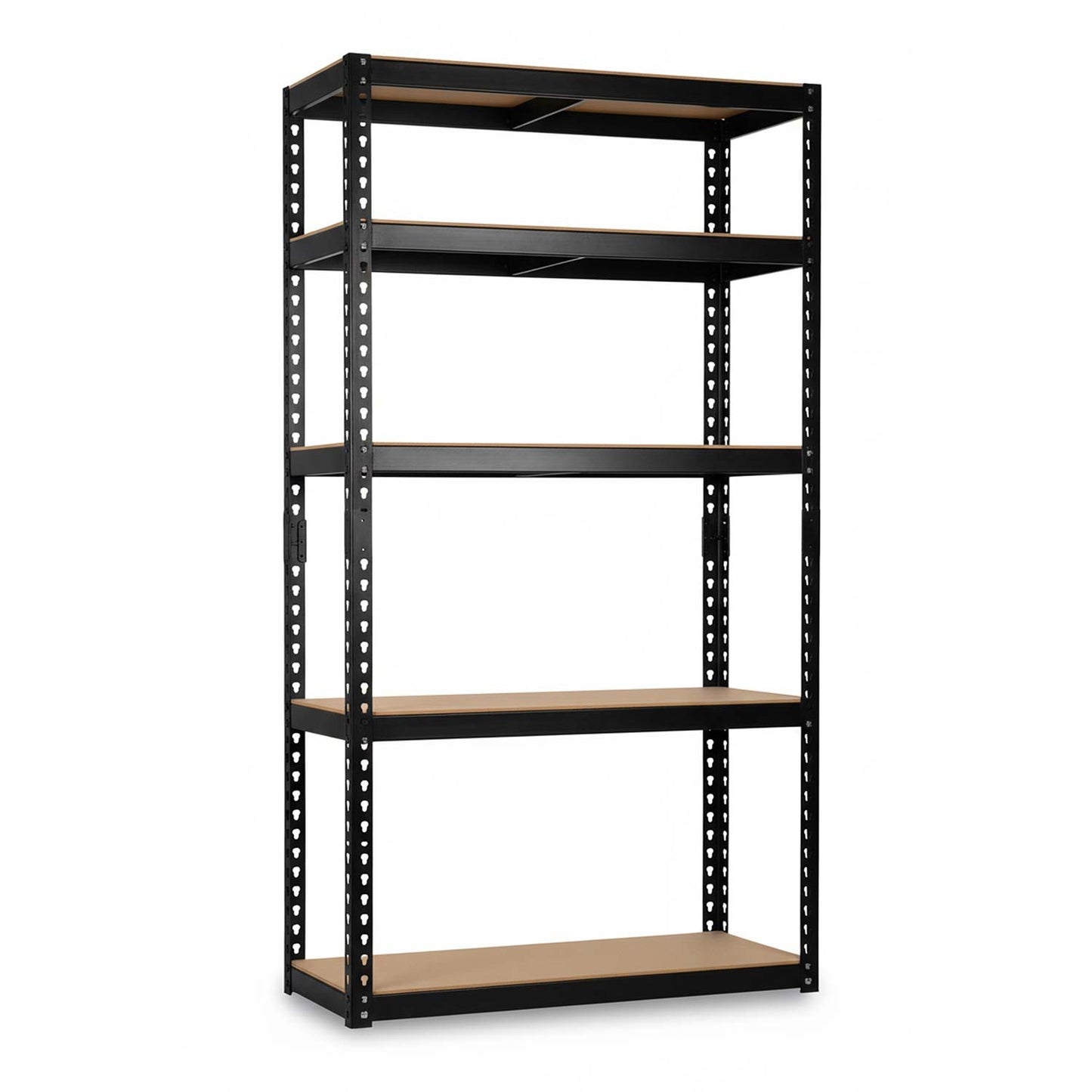 Metal storage shelf 183 x 90 x 40 cm Humberg HR-853 black