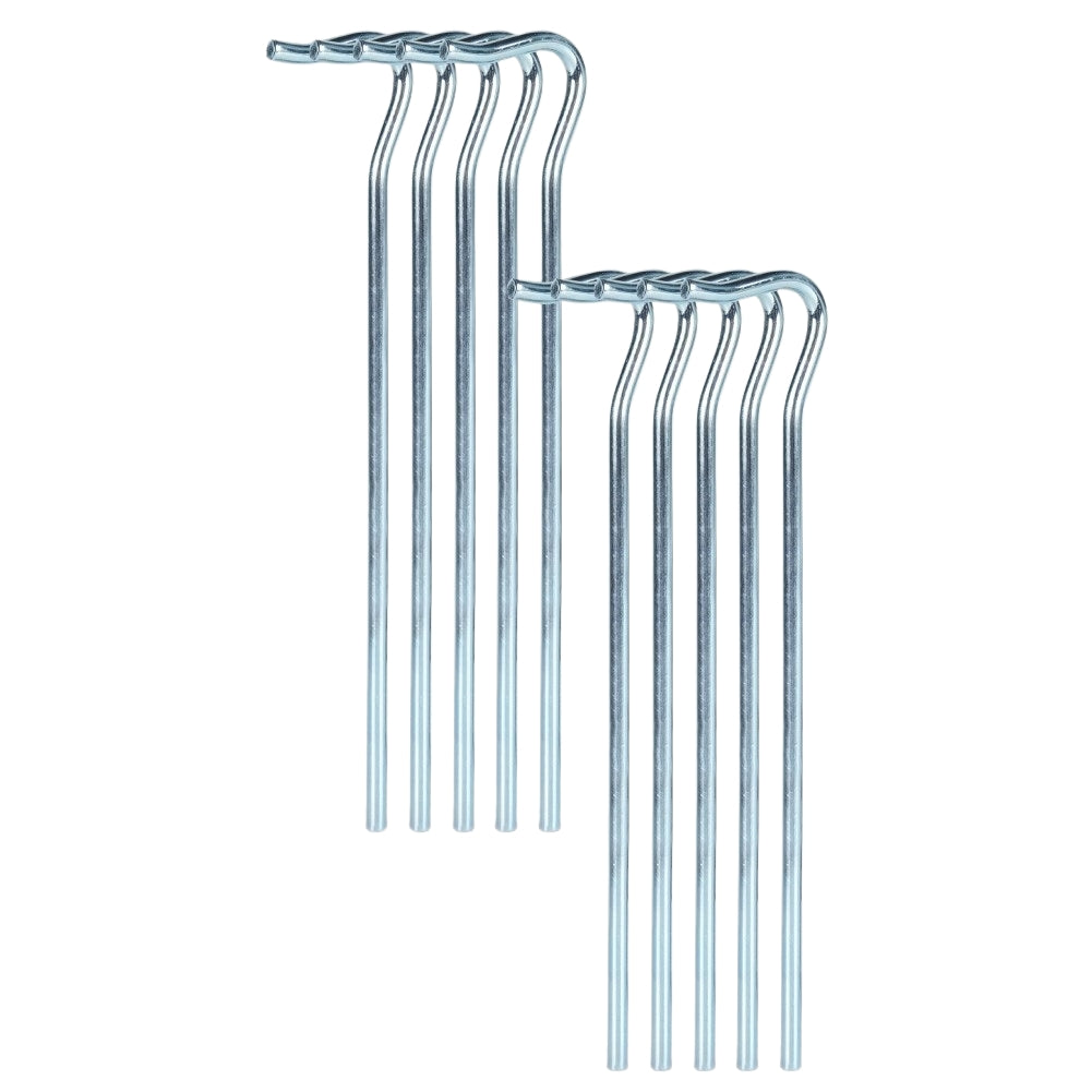 Metal tent pegs - stable anchoring for all terrains