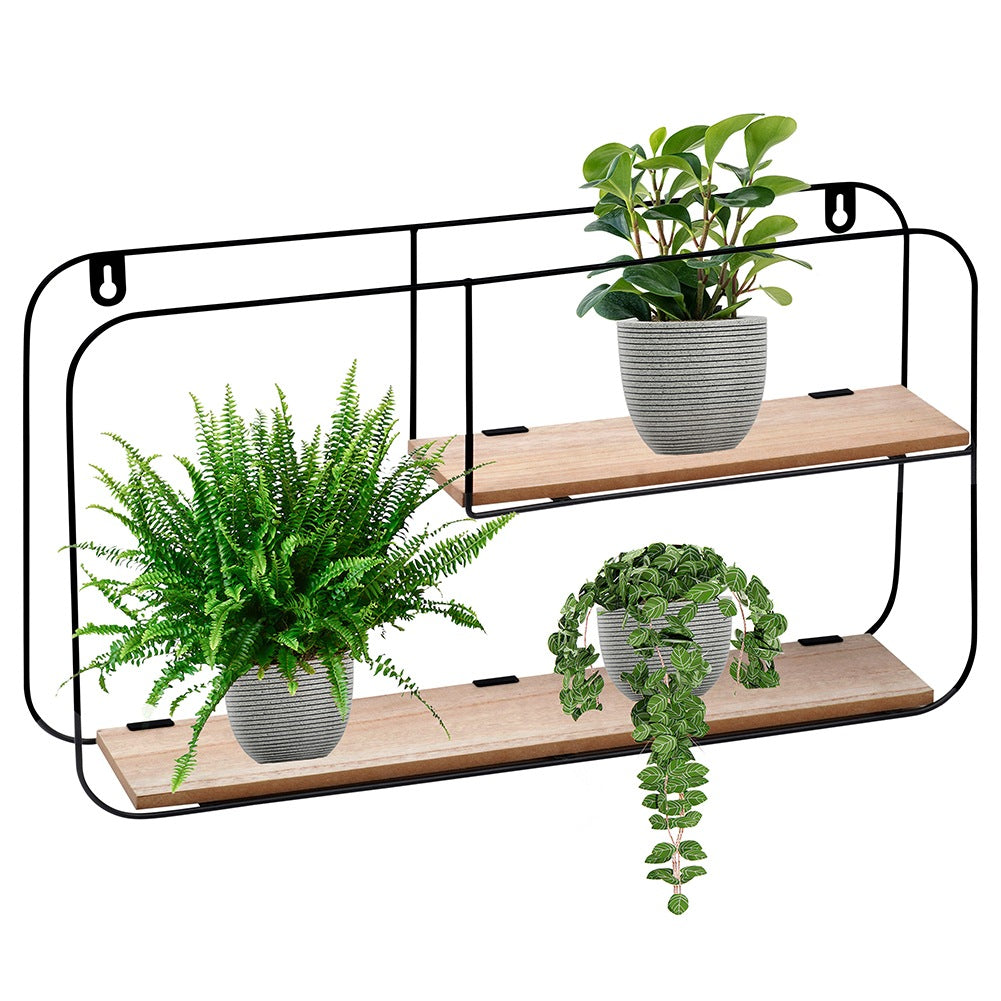 Metal wall shelf 52x10.5x29 cm