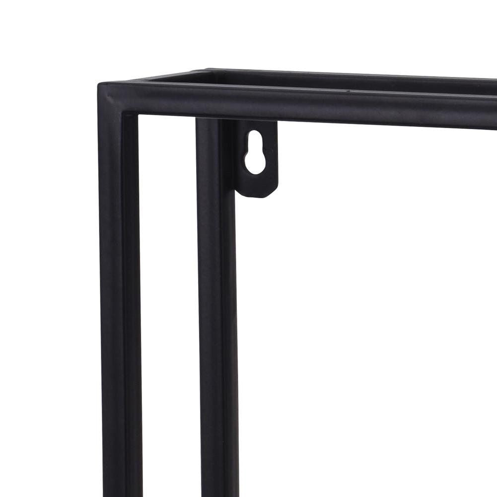 Metal wall shelf
