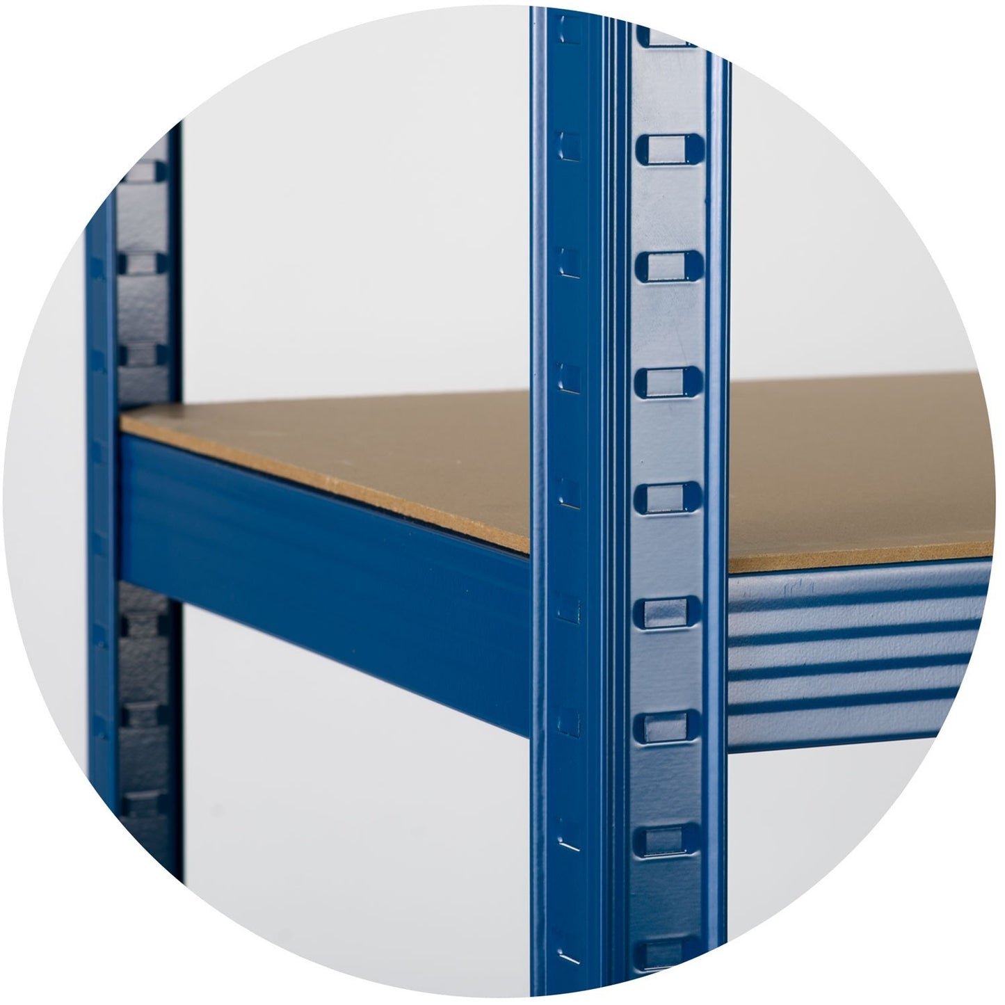 Metal warehouse shelf 180 x 90 x 30cm Humberg 4845