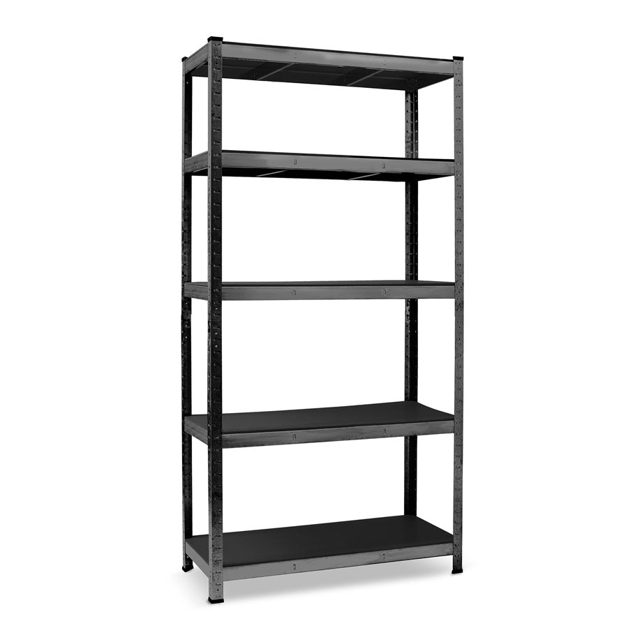 Metal warehouse shelf 180 x 90 x 40 cm Humberg HR-851 black