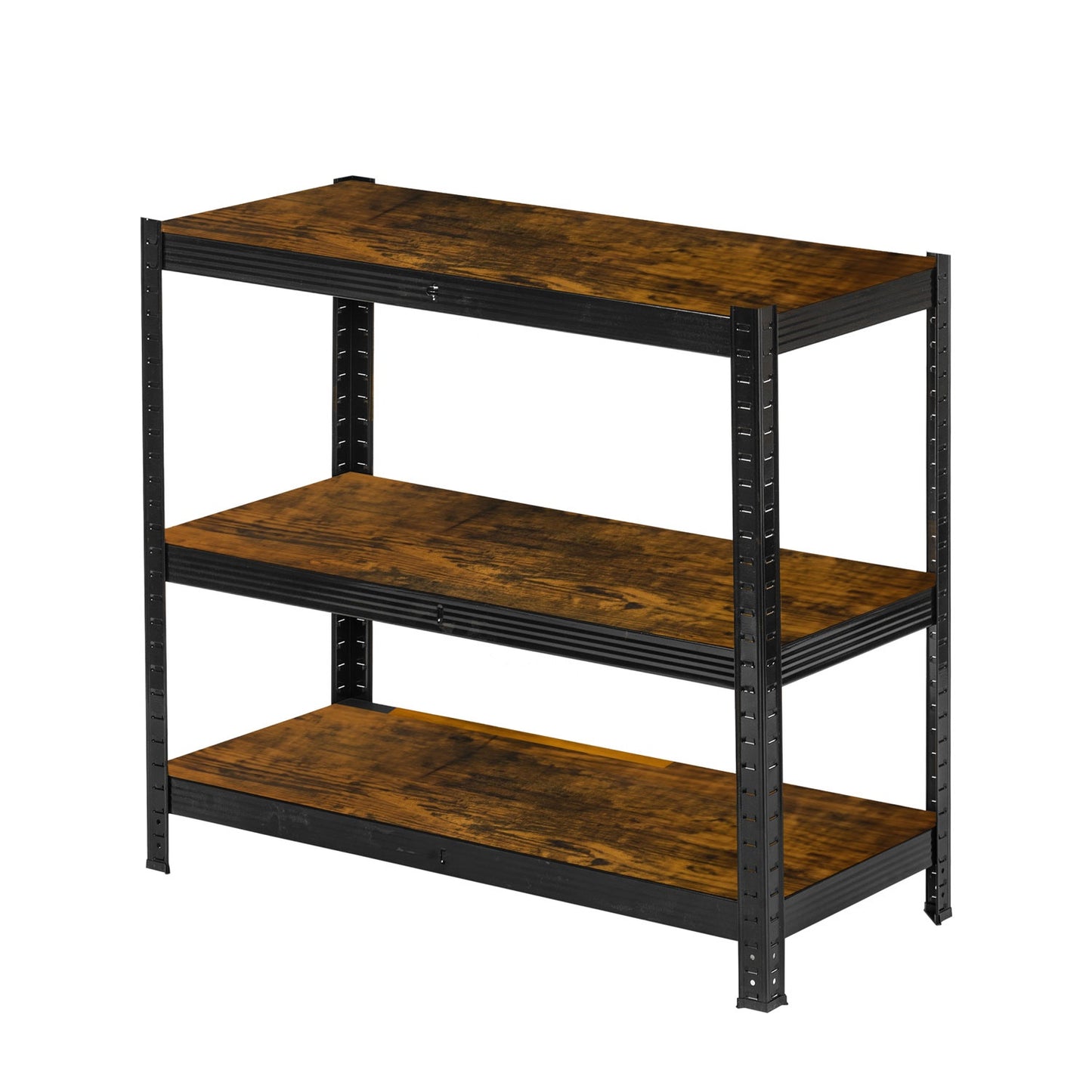 Metal warehouse shelf 180 x 90 x 40 cm Humberg HR-852 black