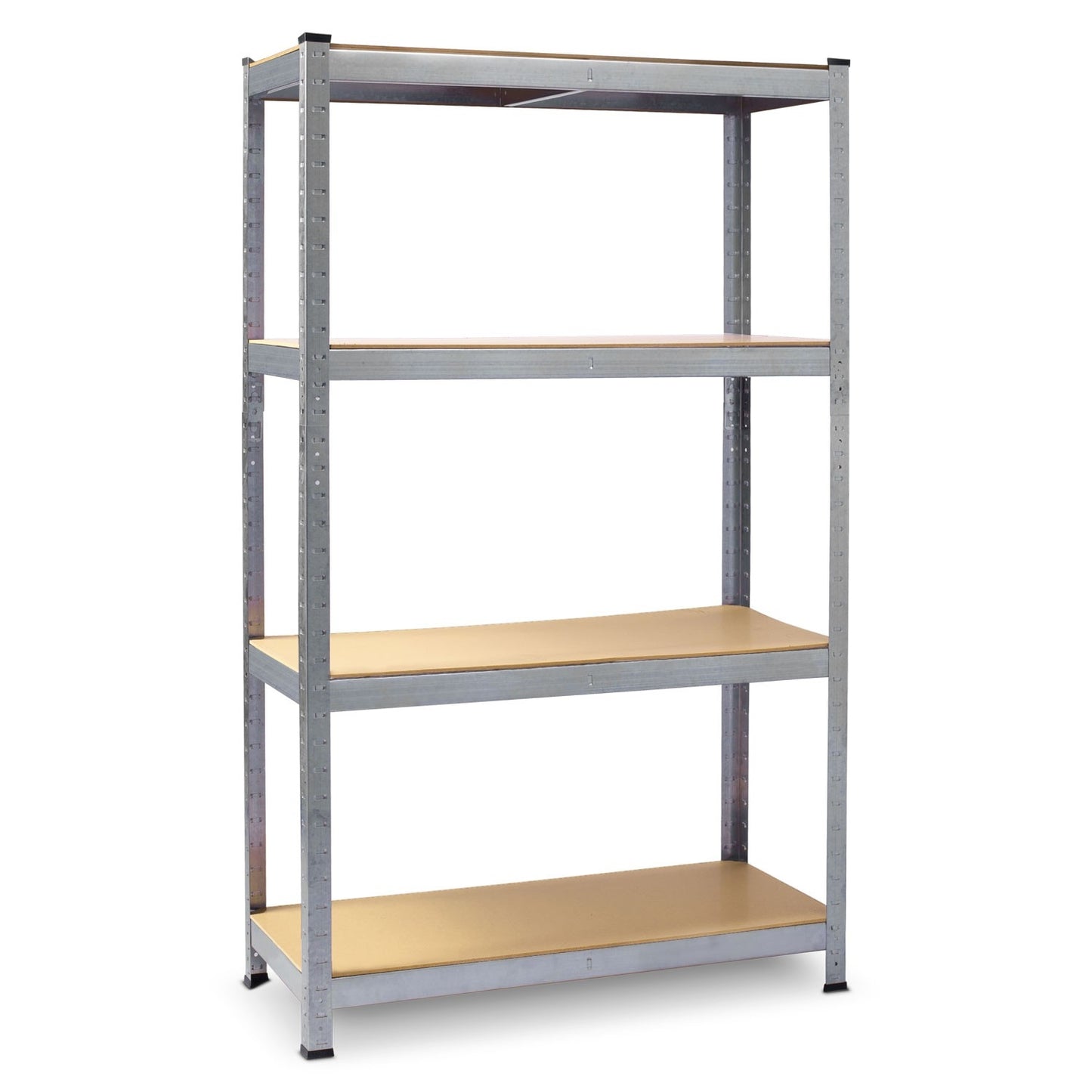 Metal warehouse shelf, set of 2, 180 x 90 x 40 cm Plonos PL-702