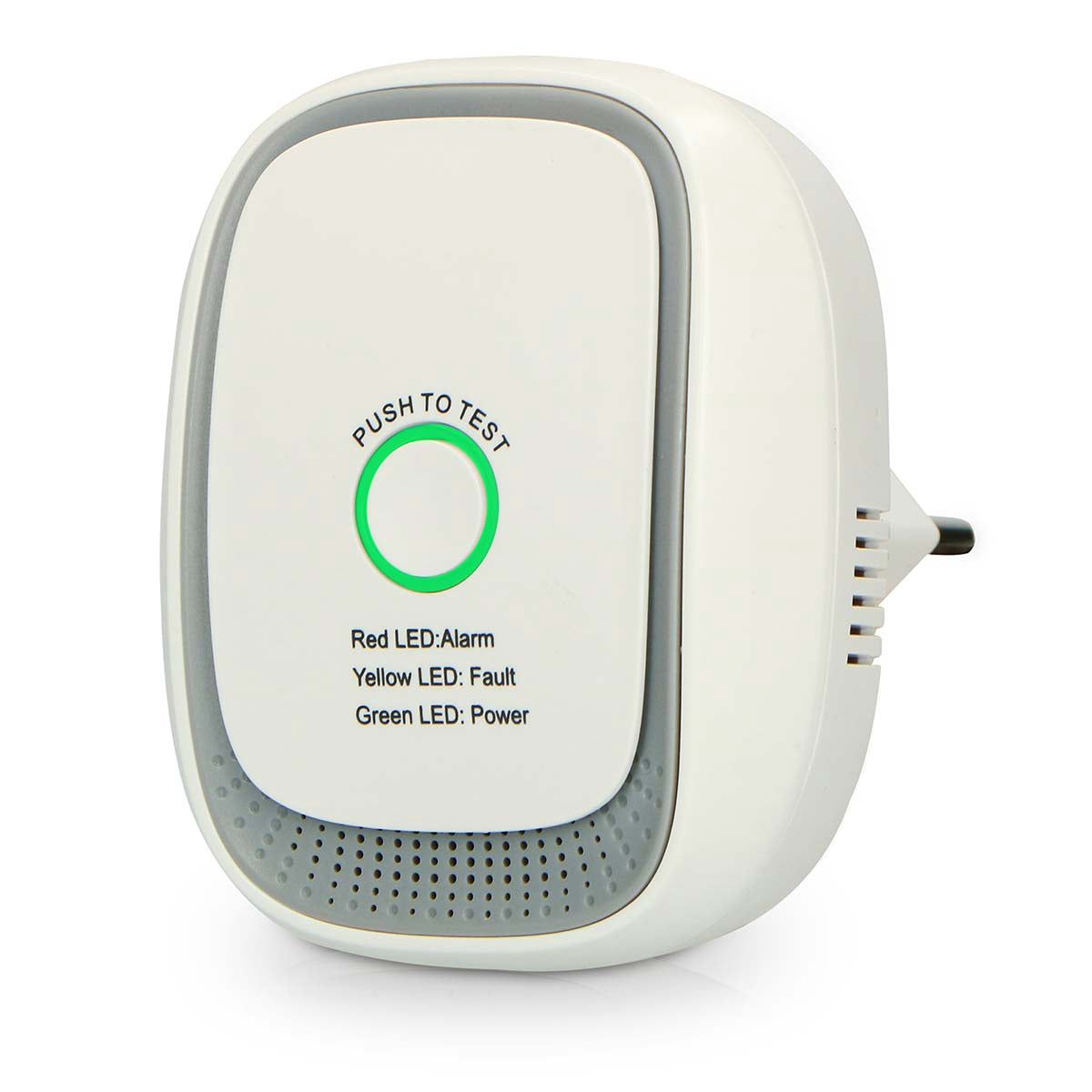Methane Gas Detector with Visual and Acoustic Alarm